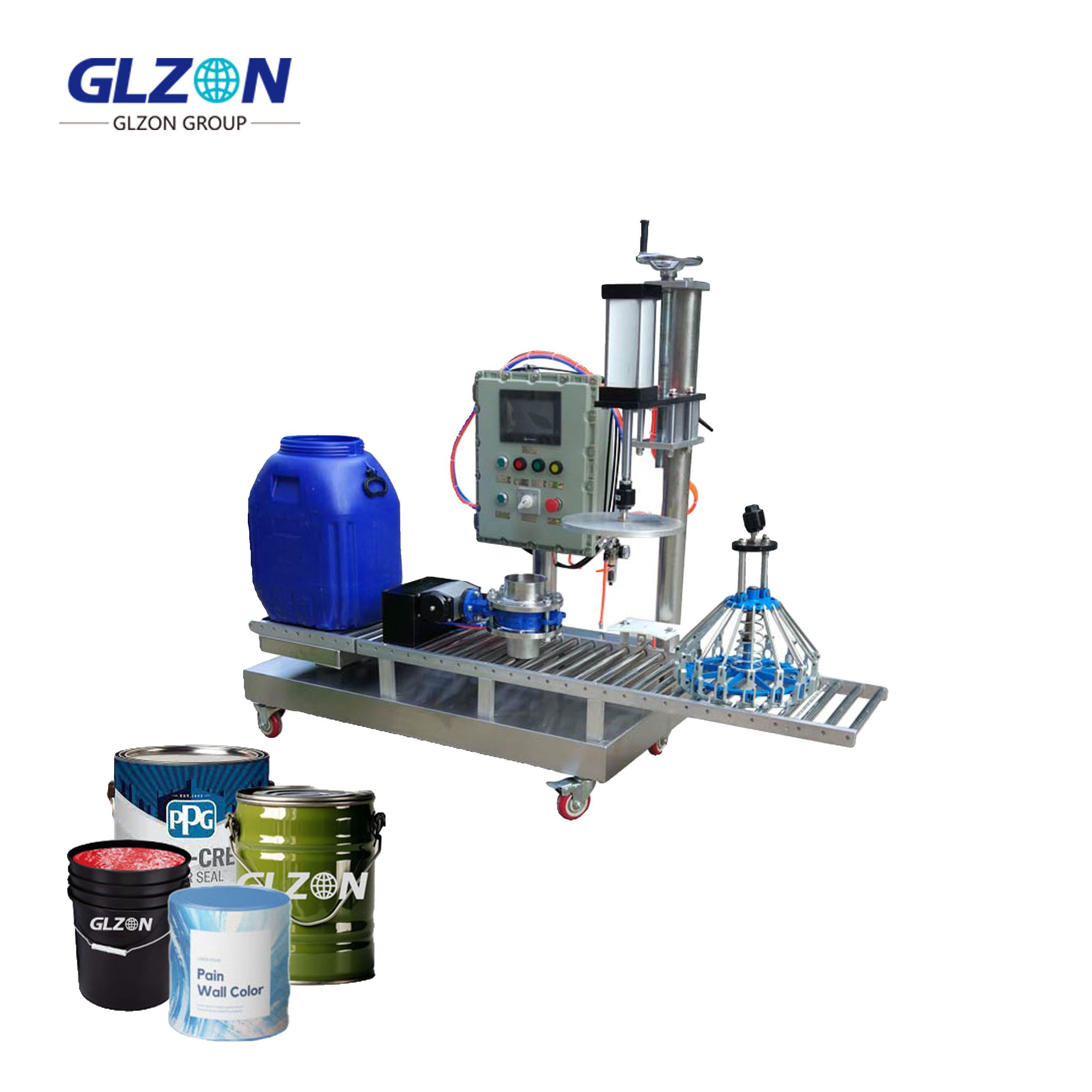 Paint Filling Machine 5L, 10L & Pail Filling for Industrial Coatings Paint pail filling machine