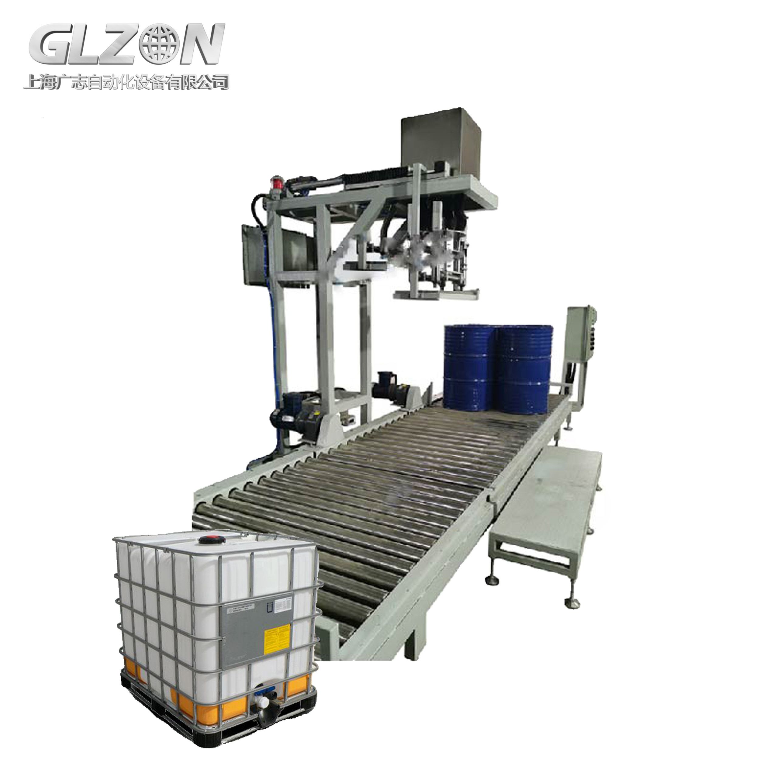 Fully Automatic Liquid Filling Equipment Drum, IBC & Tank Filling Fully automatic drum filler